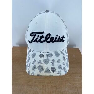 Titleist Golf Hat Mens White FedEx St Jude Invitational Cap Adjustable